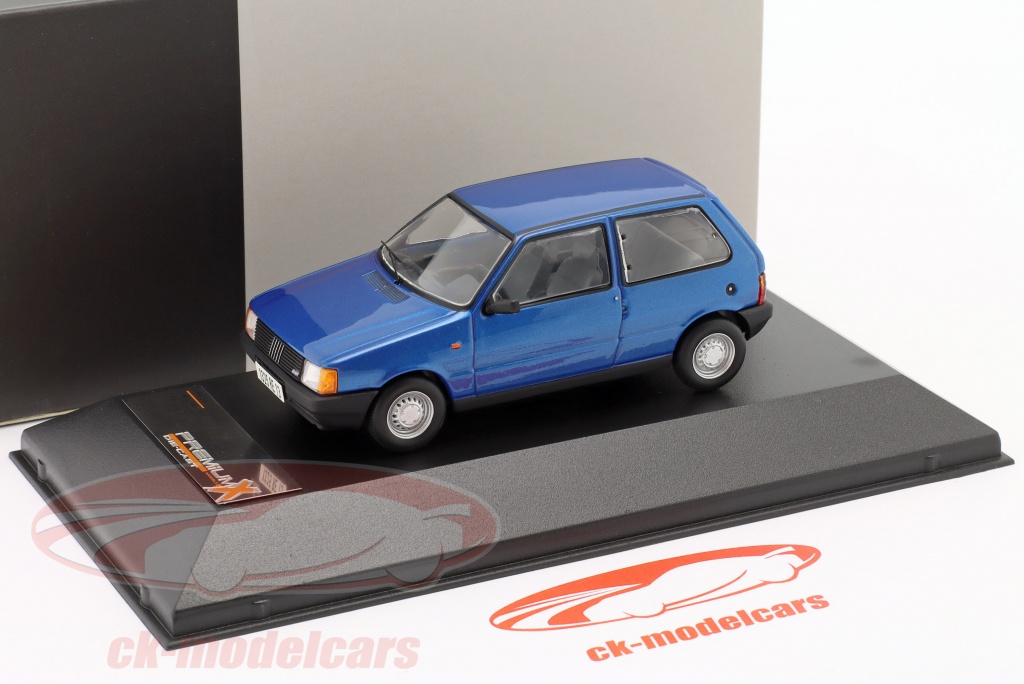 Premium X 1:43 Fiat Uno Year 1983 blue PRD261 model car PRD261