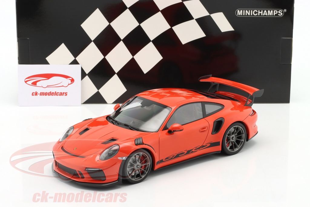 MINICHAMPS】1/18 Porsche 911GT3RS Orange