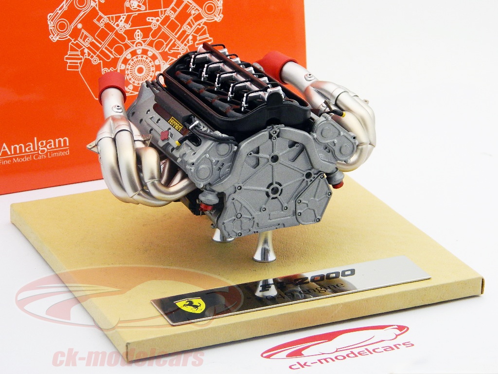 Amalgam 1:8 Schumacher / Barrichello Ferrari F1-2000 Ferrari 3.0 V10 ...