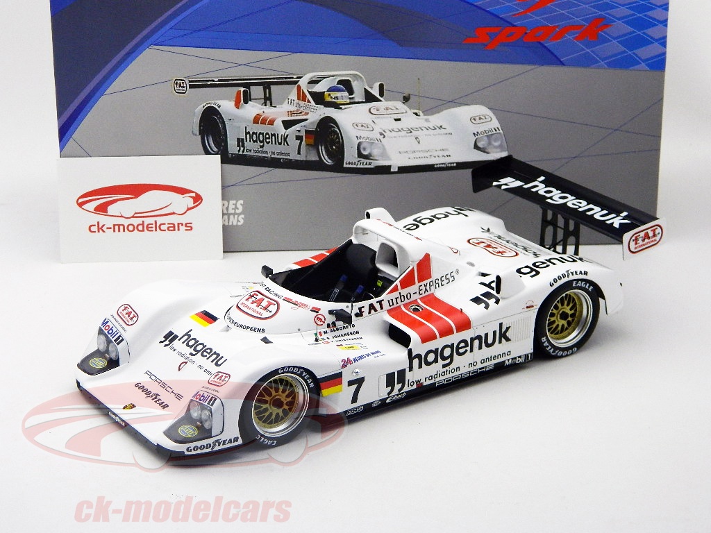 Porsche WSC #7 Le Mans 1996 – Spark 1/43, Résine, Boîte Dealer, Comme Neuve