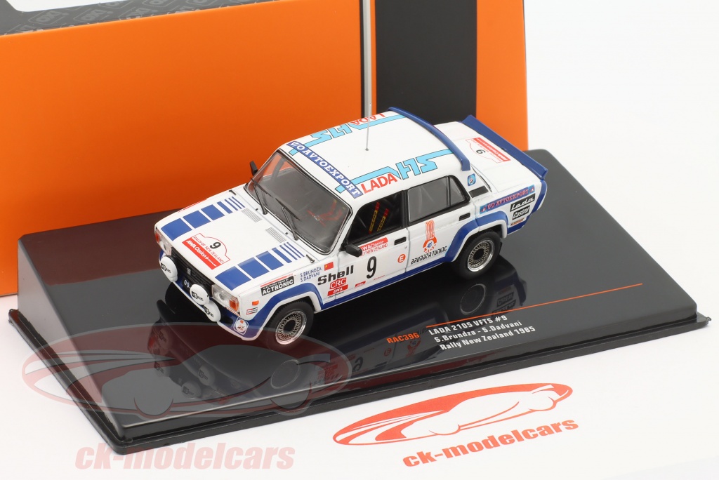 Decalcomanie 1:43 Per Lada Moskvitch &ndash; Leggenda Rally Lituano Brundza &ndash; URSS