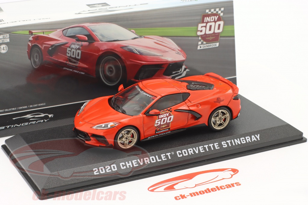 Greenlight 1:43 Chevrolet Corvette C8 Stingray 2020 – Indy 500 Pace Car, Ed. Limitata - Foto 5