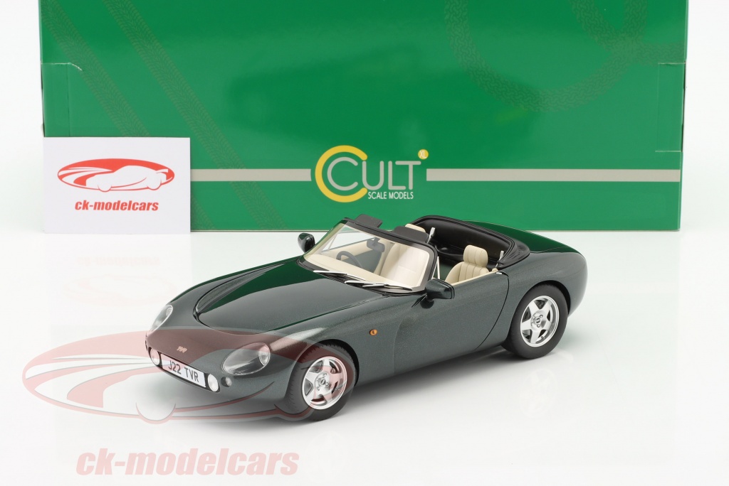 Cult Scale Models 1:18 TVR Griffith Cabrio year 1991 - 1993 green