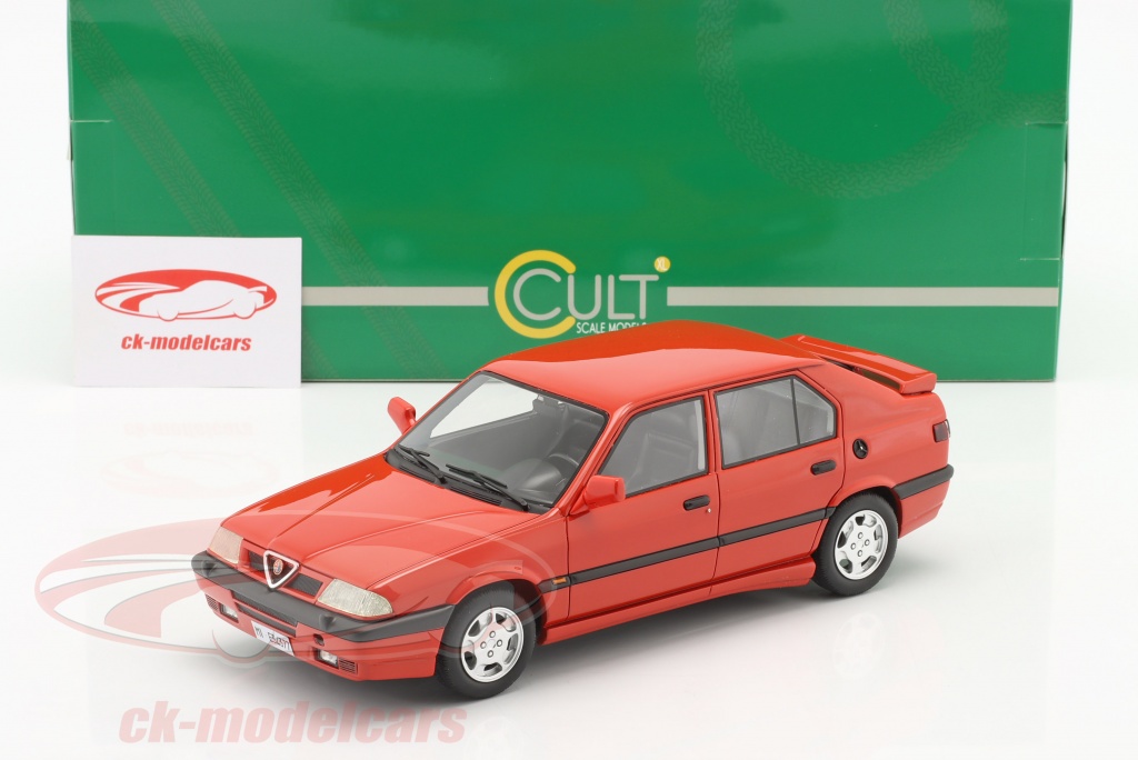 Cult Scale 1:18 Romeo 33 S Permanent 4 1991 rood CML136-1 model auto CML136-1