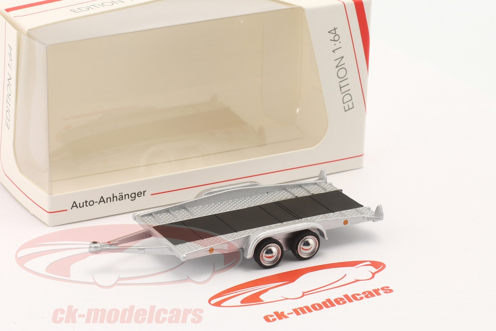 Schuco 1:64 Car trailer silver 452033300 model car 452033300