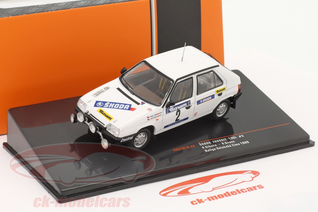 SKODA FAVORIT 136L 24° RALLYE BOHEMIA 1989 VLADIMIR BERGER SKODA FAVORIT 136L 24° RALLYE BOHEMIA 1989 VLADIMIR BERGER