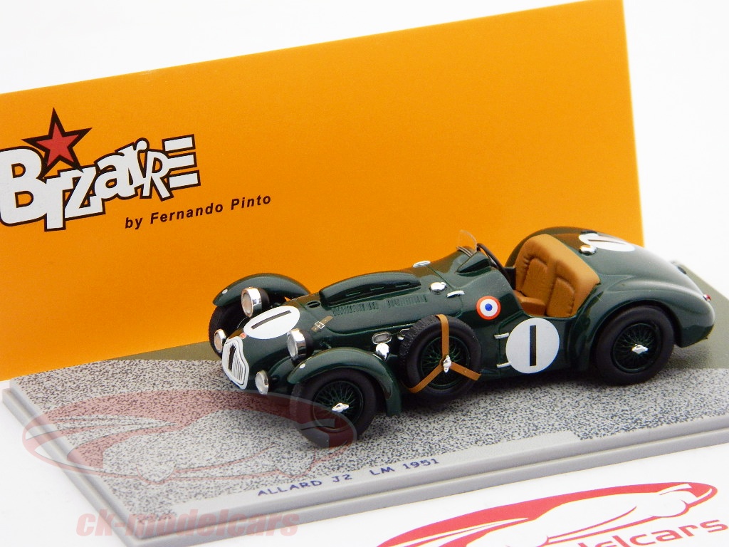 Spark BZ229 1/43 - Allard J2 Cadillac #4 - 24h Du Mans 1950 - Rare - Neuf