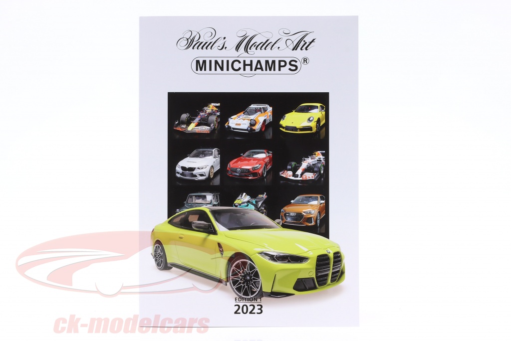 Minichamps カタログ バージョン 1 2023 KATPMA123 KATPMA123