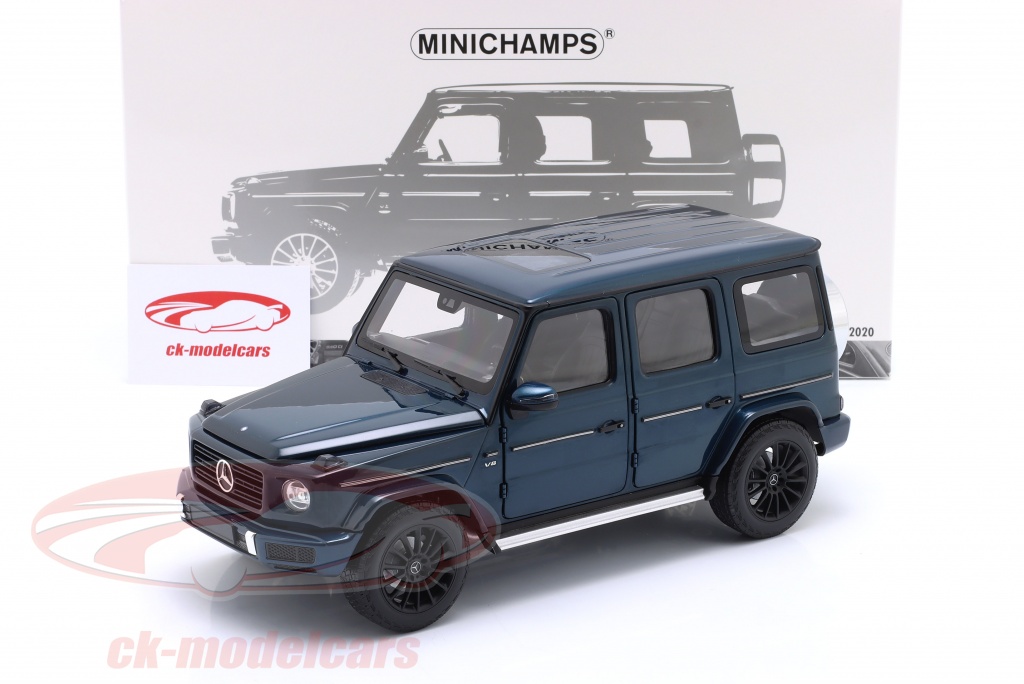 Minichamps 1:18 Mercedes-Benz G-Klasse (W463) Baujahr 2020 blau
