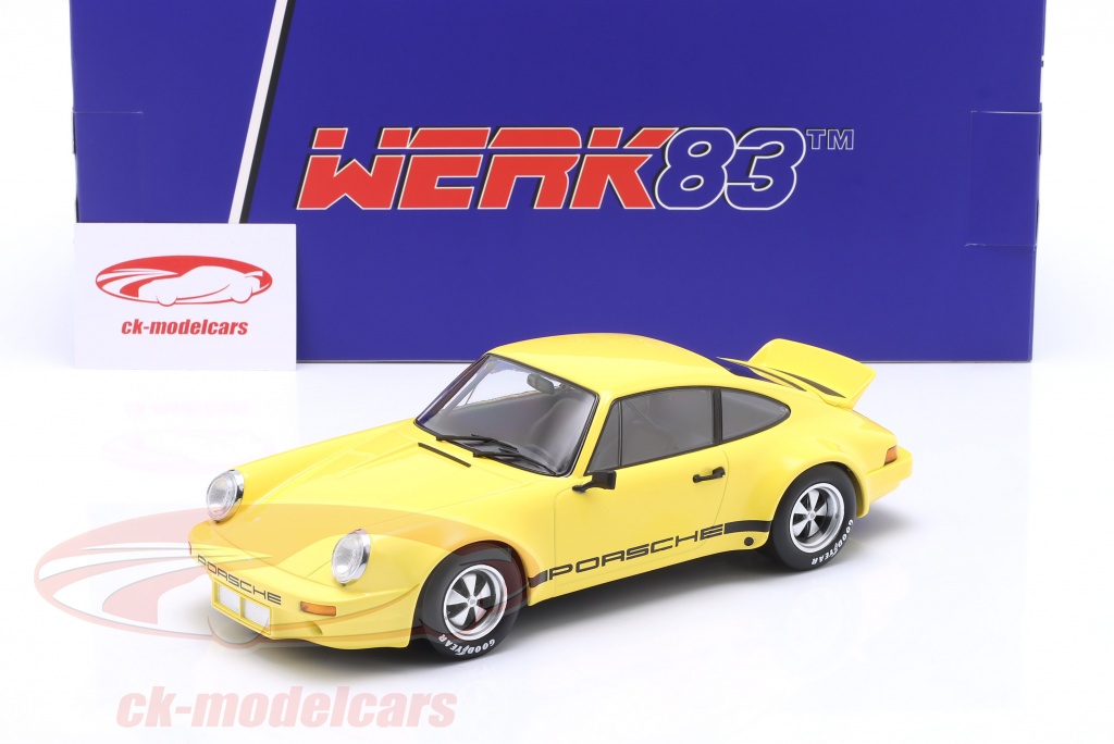 Werk83 1:18 Porsche 911 Carrera 3.0 RSR street version yellow W18016006  model car W18016006 690000018254