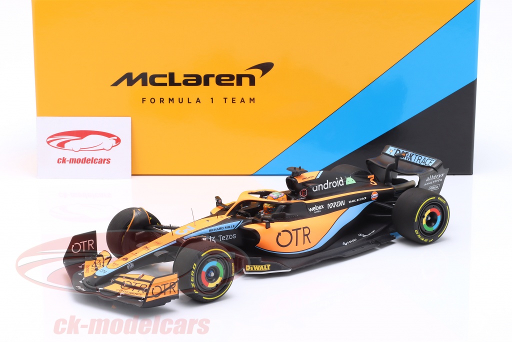 Minichamps 1:18 D. Ricciardo McLaren MCL36 #3 6th Australien GP  