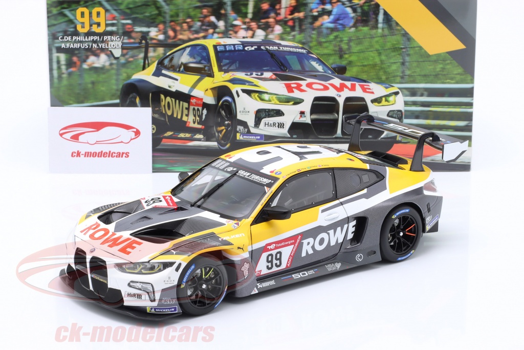 Minichamps 1:18 BMW M4 GT3 #99 24h Nürburgring 2022 Rowe Racing 