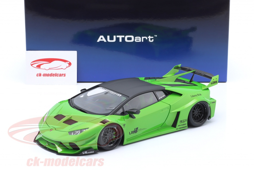 AUTOart 1:18 LB Silhouette Works Lamborghini Huracan GT 2019 pearl 