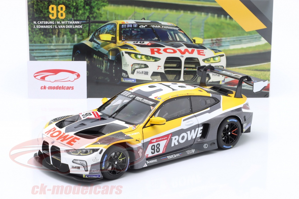 Minichamps 1:18 BMW M4 GT3 #98 24h Nürburgring 2022 Rowe Racing  