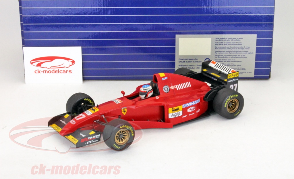 Onyx Micro World Mini Minière – Ferrari 412 T1 F1 N°27, Échelle 1/43 (Sans Rétro)