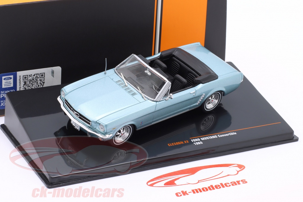 Miniature Ford Mustang Convertible 1966 Norev