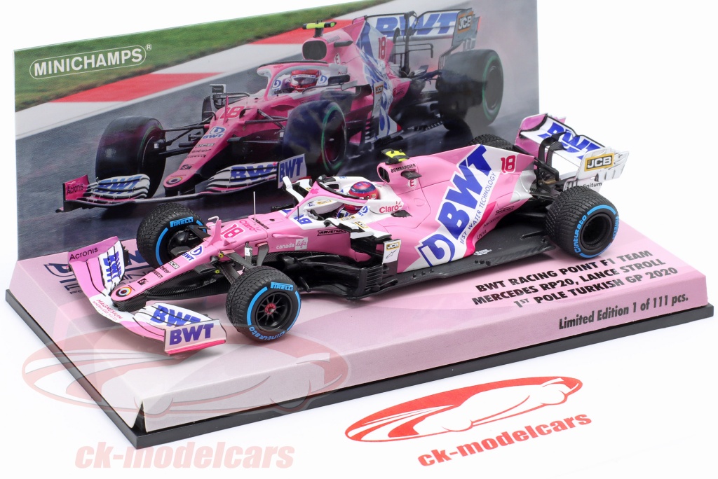 MINICHAMPS 1/43 BWT レーシング ポイント F1 チーム メルセデス RP20