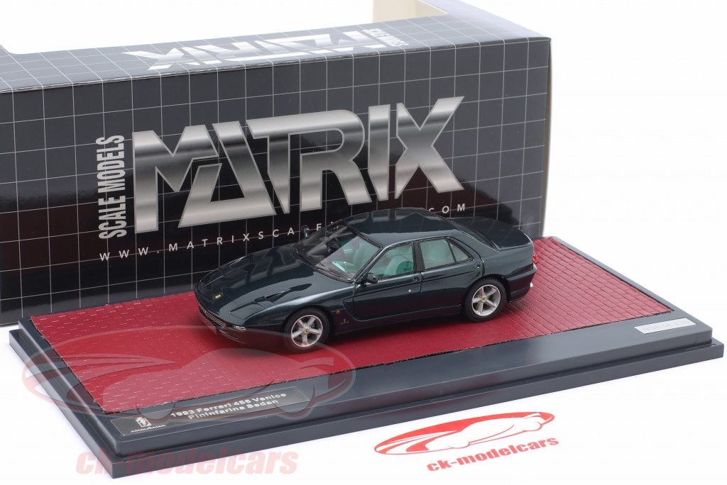 Ferrari 456 GT Sedan 1993 Vert Métallisé - Matrix MX40604-152 - Echelle 1/43 - Neuve