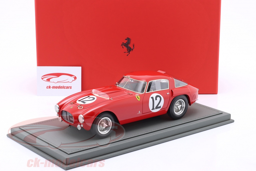 Miniature LE PHOENIX 1/43 – Ferrari 340MM Berlinetta #12, Le Mans 1953, NEUF