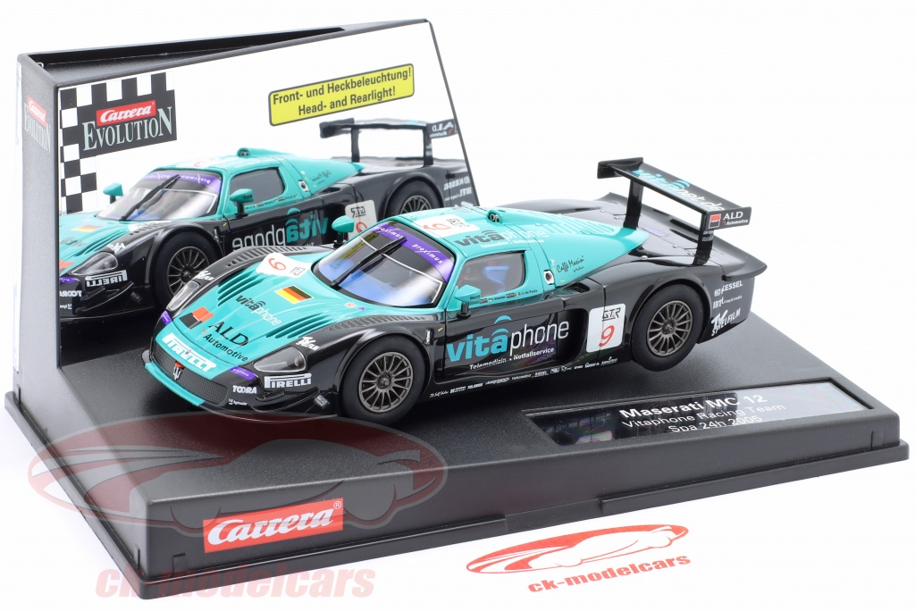 Miniature GASOLINE 1/43 – Maserati MC12 N°9 Vainqueur FIA GT Spa 2005 – état TB Avec Boîte