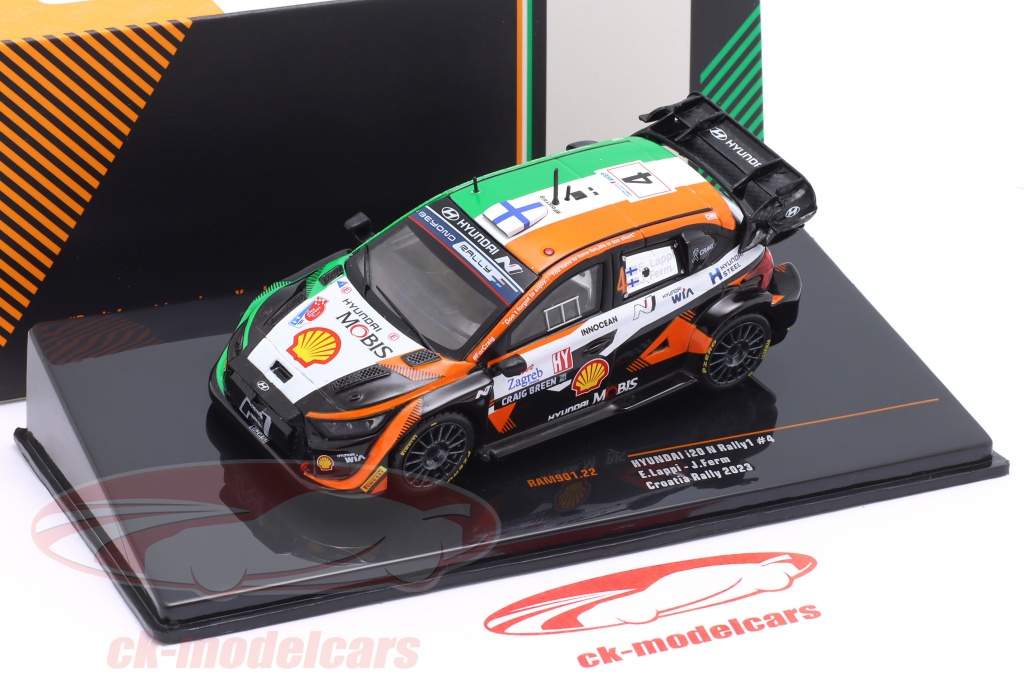 IXO IXORAM851 Hyundai i20 N Rally1 Rallye Croatie 2022