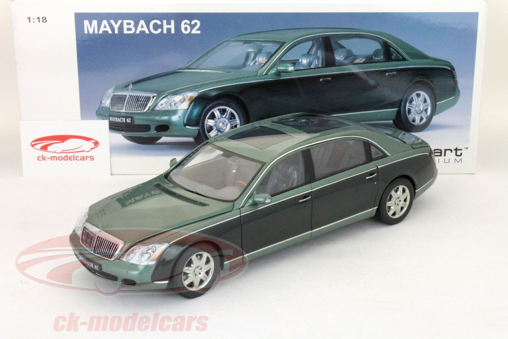 AUTOart 1:18 Maybach 62 LWB ireland green - ireland dark green 