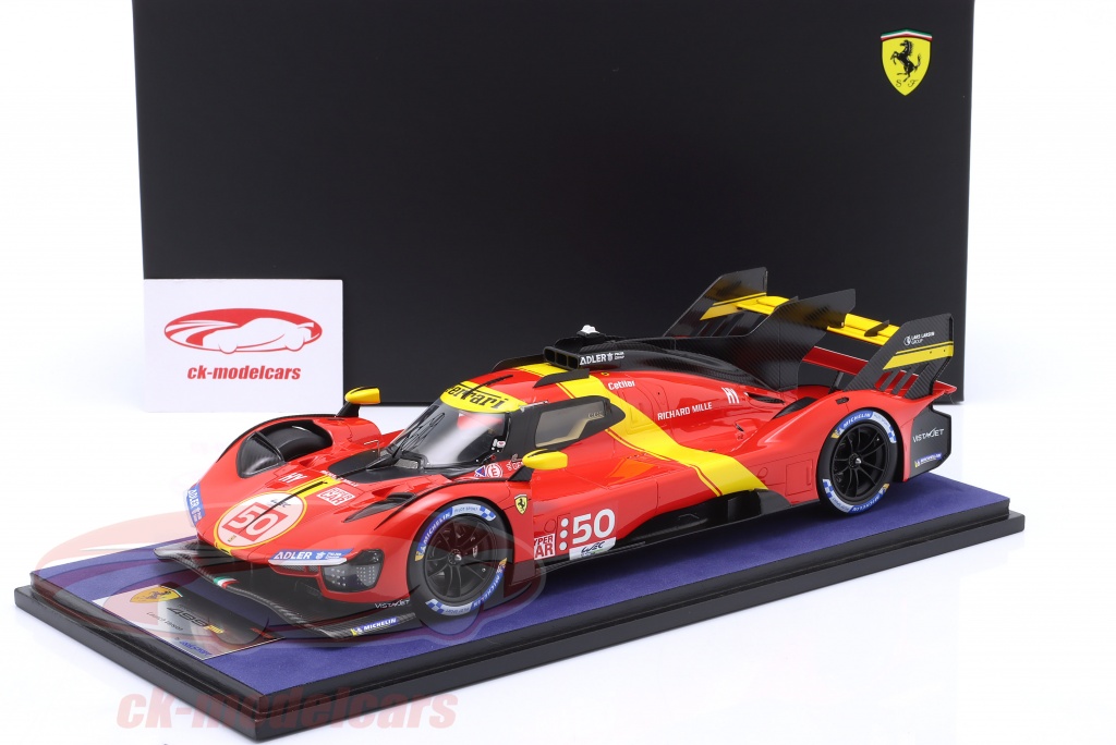 Miniature Looksmart 1/18 Ferrari 499P #24 Modificata – Launch Version 2024
