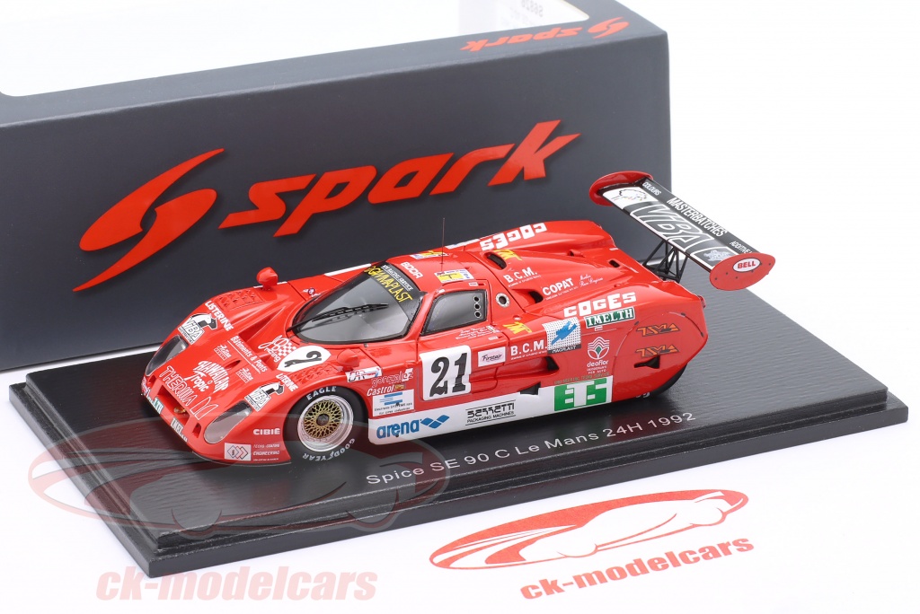 Miniature Tiga GC 290 N°29 24h Le Mans 1992 - GCAM 1/43 Edition Limitée
