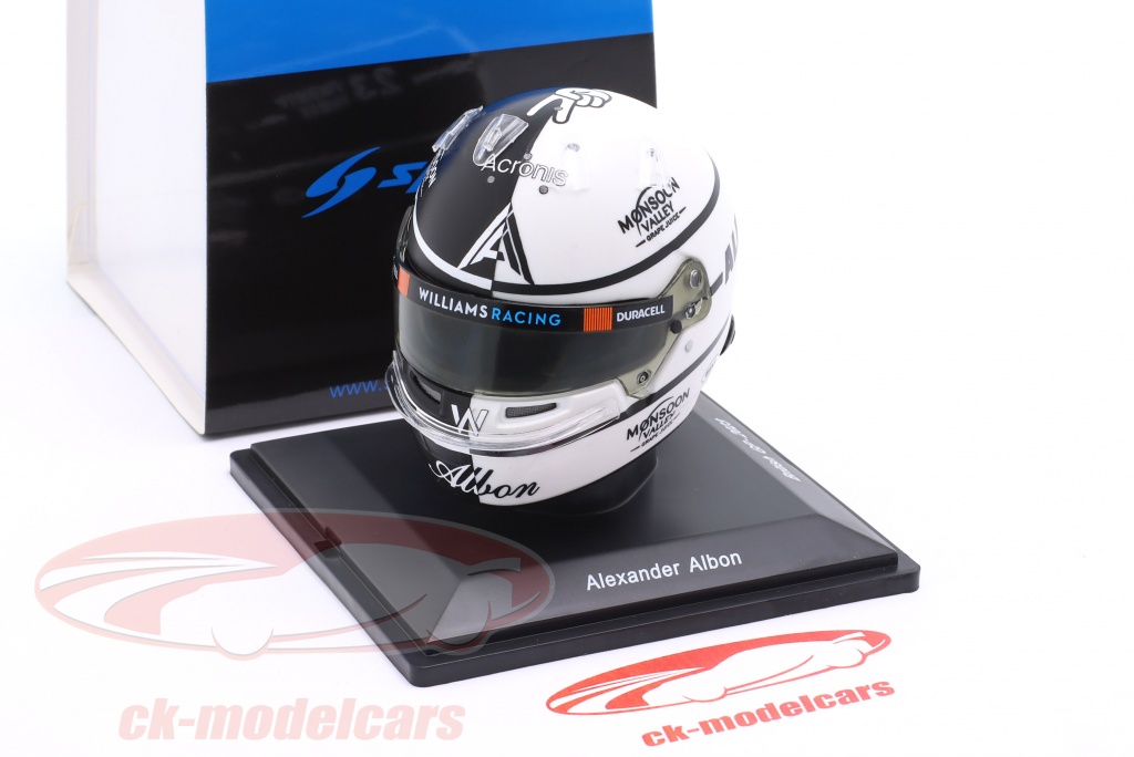 1:5 SPARK Bell Helmet F1 Casco #23 British Gp 2023 Alexander Albon