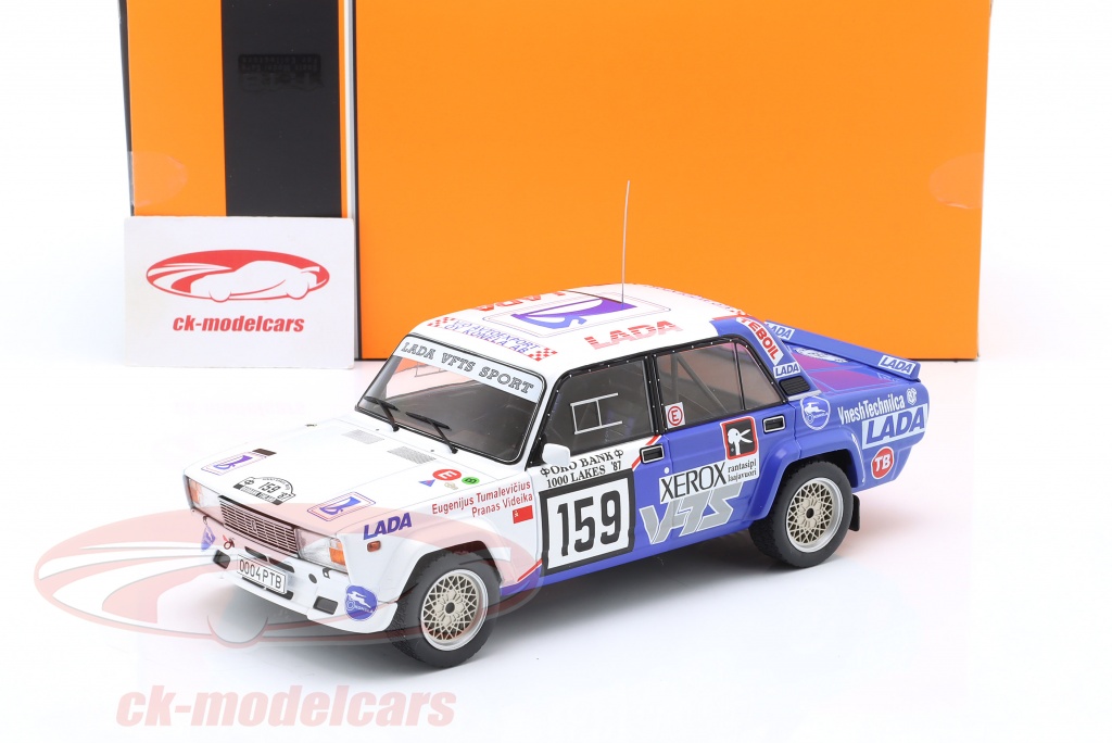 Lada VAZ 2105 VFTS Rally 1987 1:18 – Coche de competición a escala