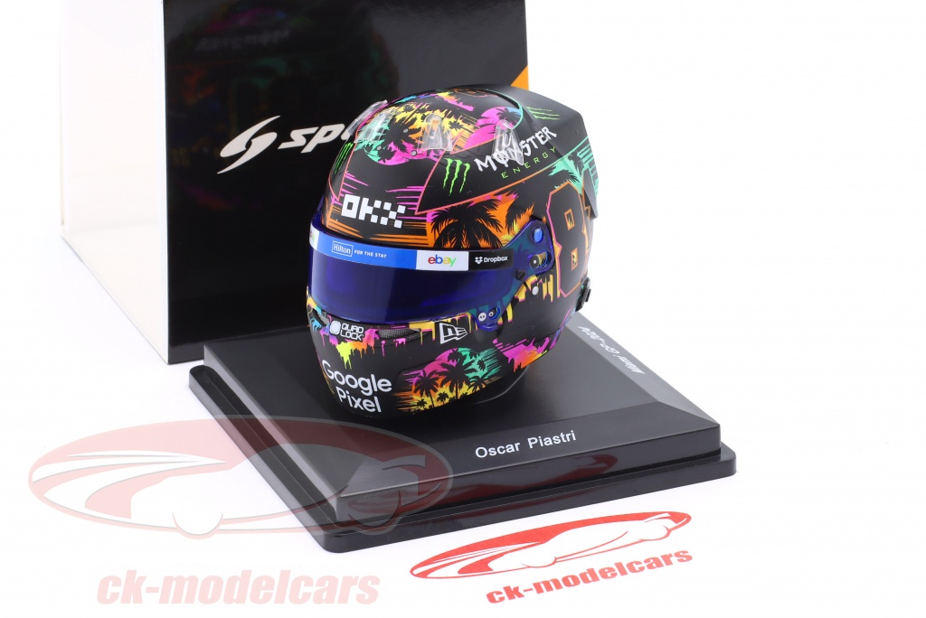 Spark 1:5 Oscar Piastri #81 McLaren formule 1 Team formule 1 2024 casque 5HF140 modèle voiture