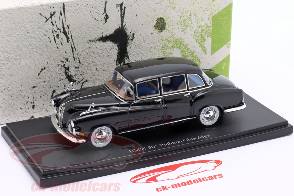 Modellino Auto BMW 505 Pullmann Ghia &ndash; 1955 &ndash; Scala 1/43 &ndash; AutoCult ATC06063-2 &ndash; Bianco