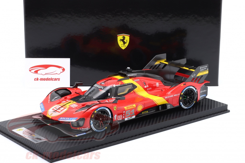 BBR 1:18 Ferrari 499P Le Mans 2025 Resin Model – YX car model