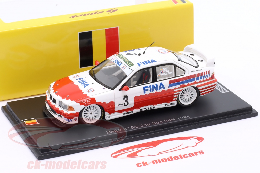 1/43 Bmw 318 is 24h de Spa 1994 Spark Duez Ferte
