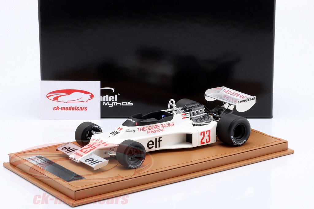 TECNOMODEL MYTHOS 1/18 – ENSIGN N177 – GP de Canadá 1977 (P. Tambay