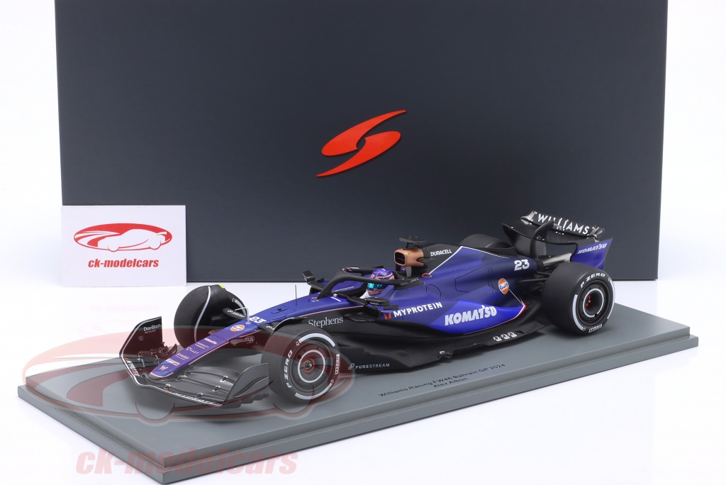 SPARK Williams FW46 #23 – Alex Albon – Monaco 2024 – 1/43