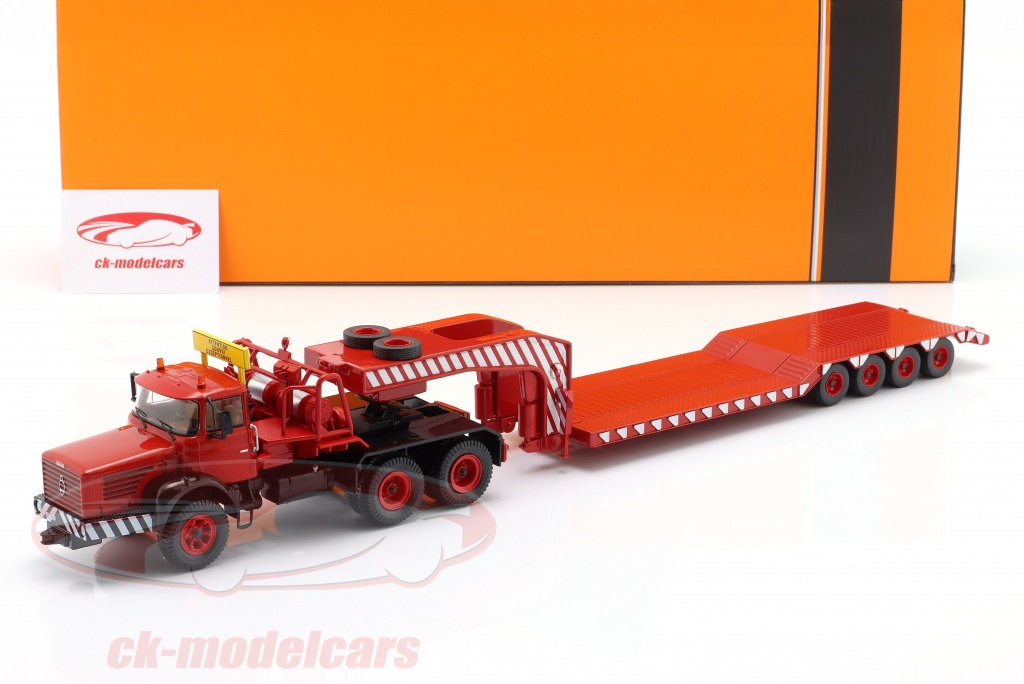 IXO 1:43 Berliet TB 015 M3 6X4 1960 Rouge - TTR033 - Neuf