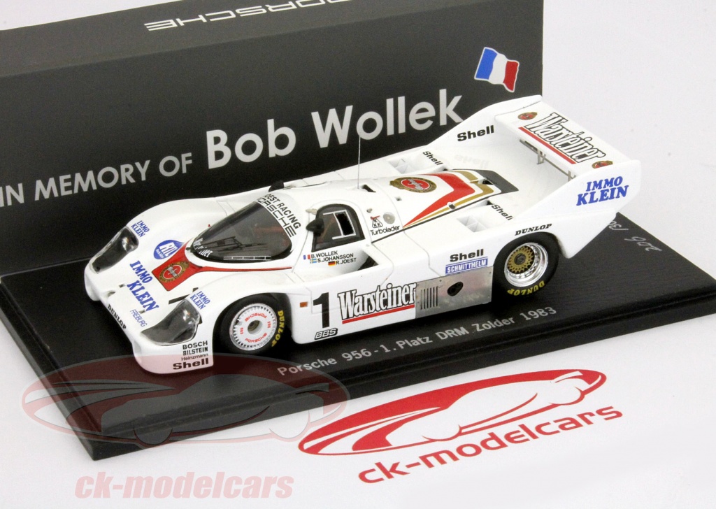 Spark 1:43 ポルシェ956＃1優勝DRMゾルダー1983ボブWollek CA