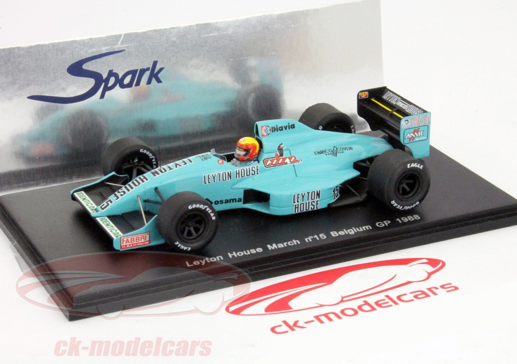 Leyton House March 881 #16 1988年ベルギーGP Leyton House March 881 #16 1988年ベルギーGP March 881 Judd