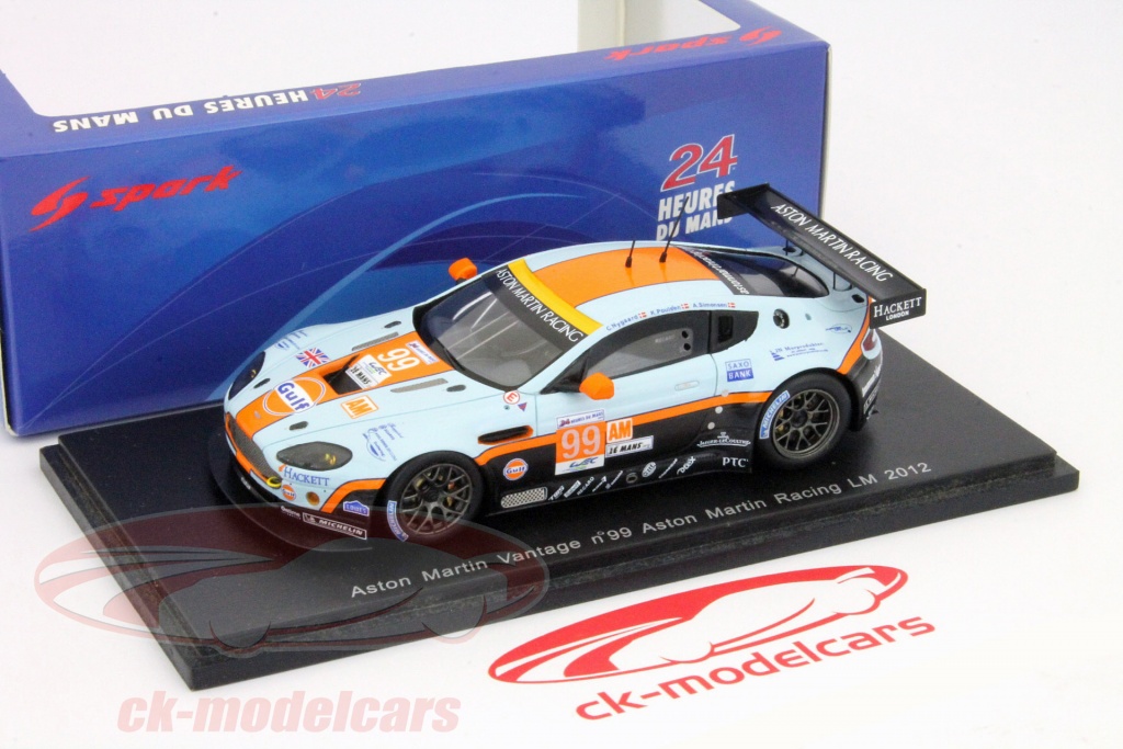 Du.Myn.Gus Collectio: Aston Martin Vantage GTE Gulf - ice blue