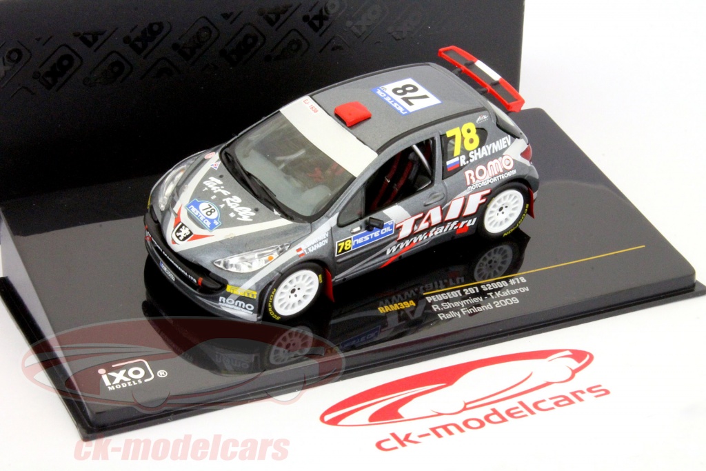 Miniature Ixo 1/43 – Peugeot 207 S2000 #78 – Rallye De Finlande 2013 – Modèle RAM394