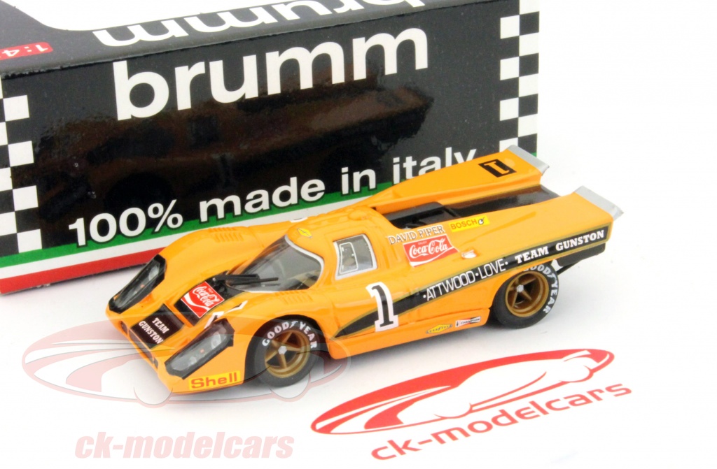Miniature Porsche 917K Coca-Cola #1 - Kyalami 1970 - Pilotes Attwood/Love - Échelle 1:64 - Spark - Neuf