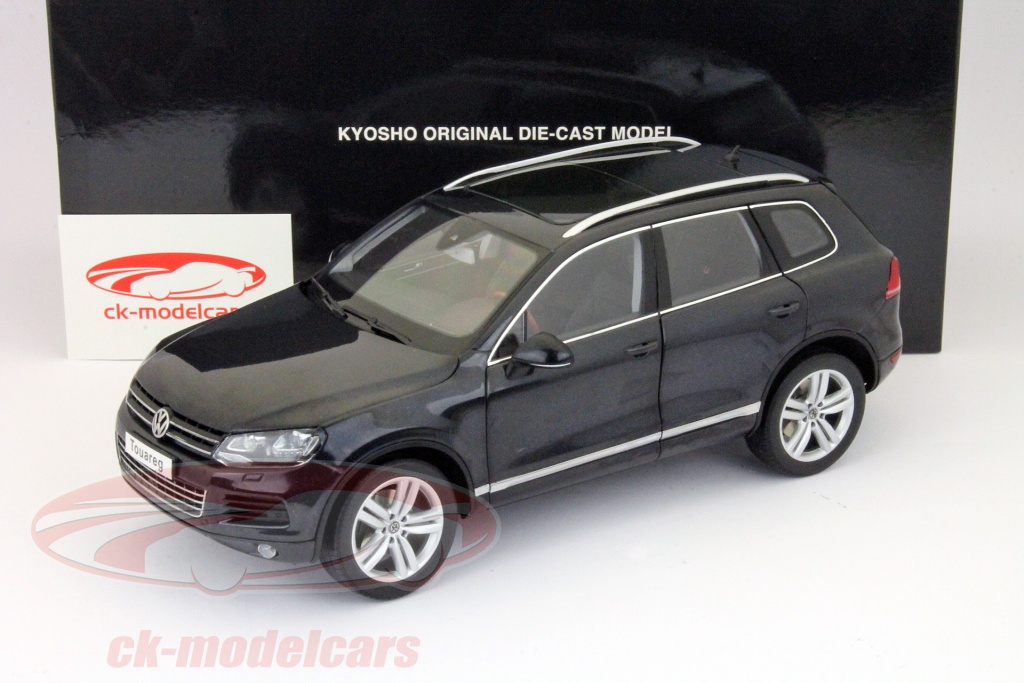 Miniature Burago 1/18 - VW Touareg V10 TDI - Gris - Occasion (très Bon état + Boîte)