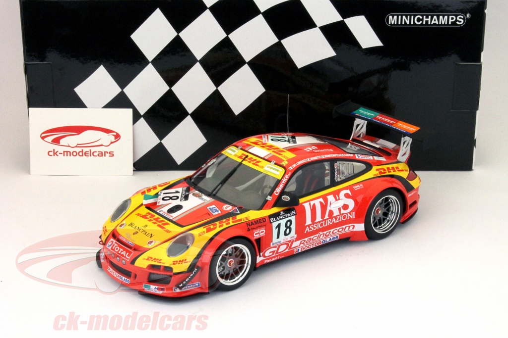 Minichamps 1:18 Porsche 911 GT3 R #911 NLS 2 Nürburgring 2023 Manthey