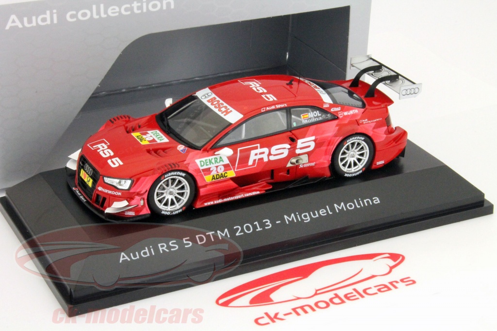 Miniature Spark 1/43 - Audi RS5 DTM 2013 #5 Playboy - Neuve En Boîte - Résine