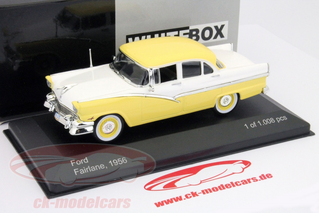 Ford Ranch Wagon 1/43 WhiteBox white/metallic türkis 1960