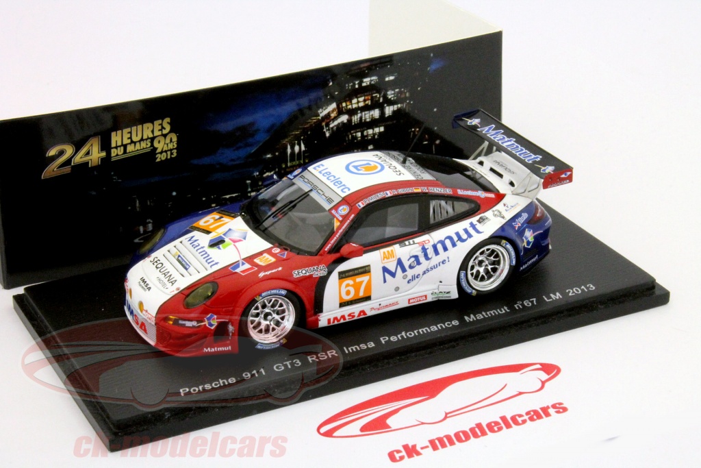 Spark S4234 - Porsche 911 GT3 RSR N°76 IMSA Le Mans 2014 - 1/43 (très Bon état)