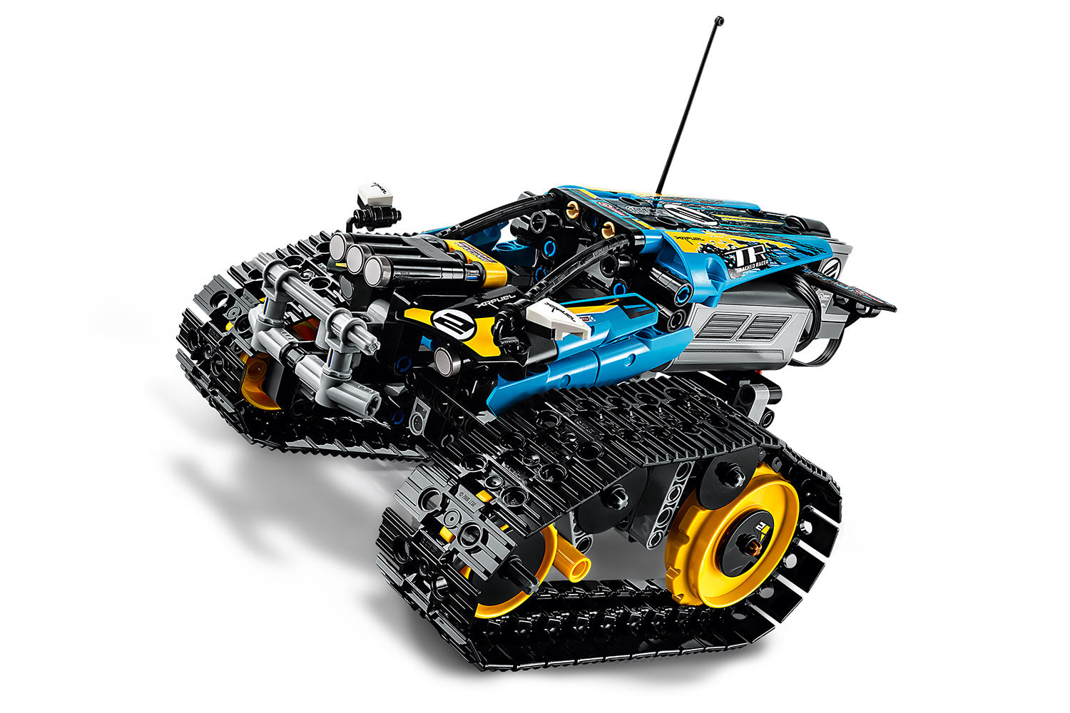 remote controlled stunt racer lego